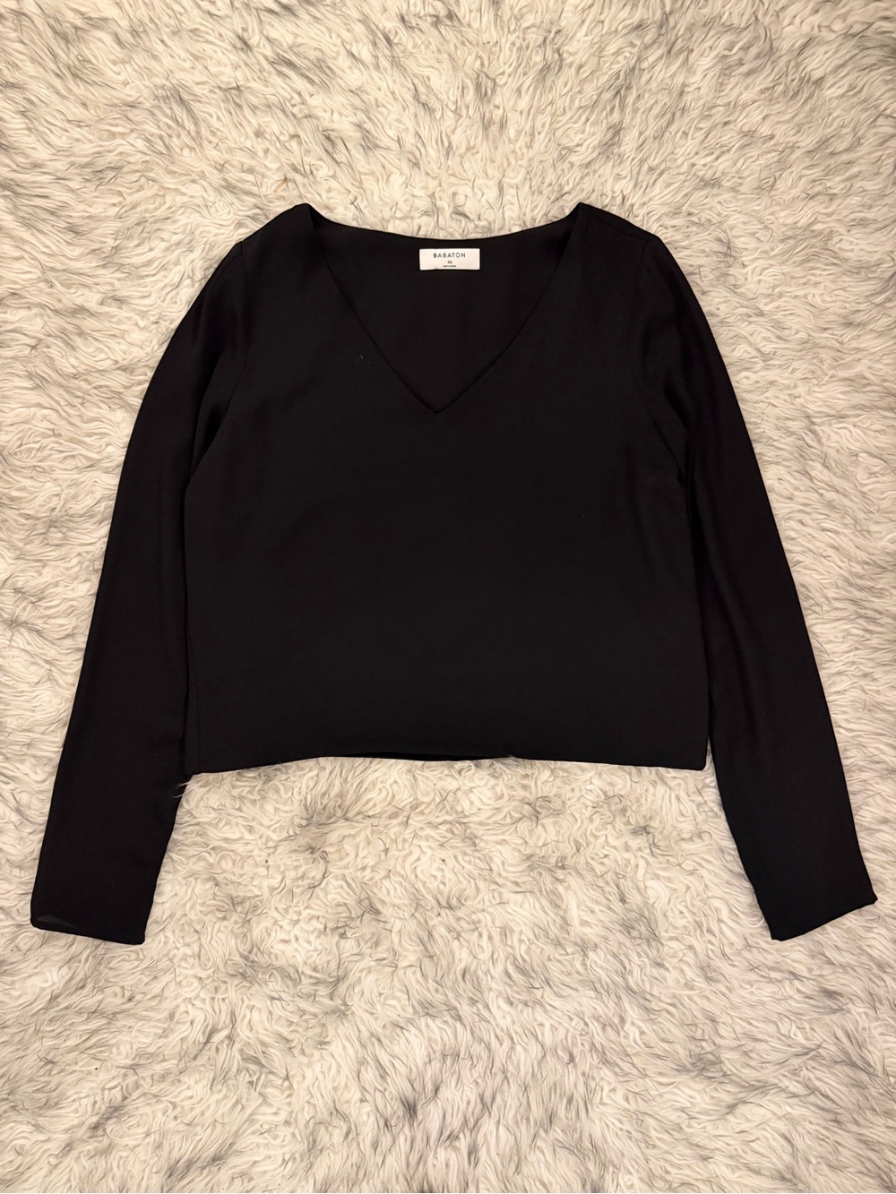 Babaton ‘Murphy’ Longsleeve Blouse - Black